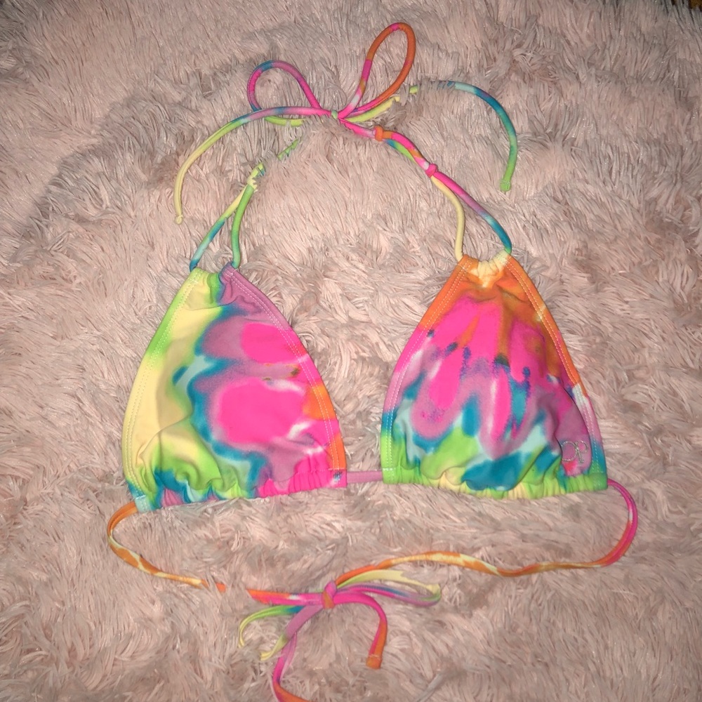 Tye-Dye Bikini Top